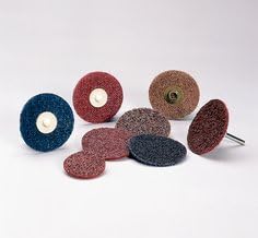 Standard Abrasives™ 840337 Surface Conditioning Disc, 2 in Dia, Aluminum Oxide Abrasive, Brown