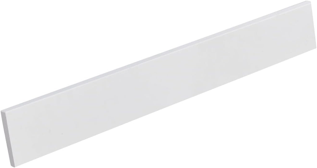 30 Inch Backsplash in Pure White, Quartz Backsplash for Bathroom Vanity Sink Top, 30 in. W x 4 in. H Universal Bathroom Vanity Backsplashes