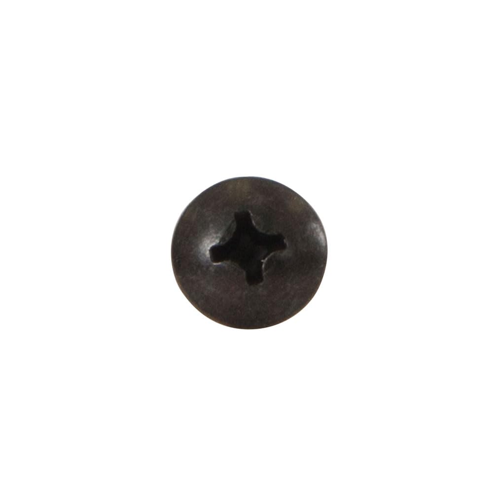 Kendall Howard 10-32 Rack Screws, 2500 Bulk Pack, Black Hardened Steel, Compatible with Tapped Rail Systems, Made in USA, RoHS Compliant