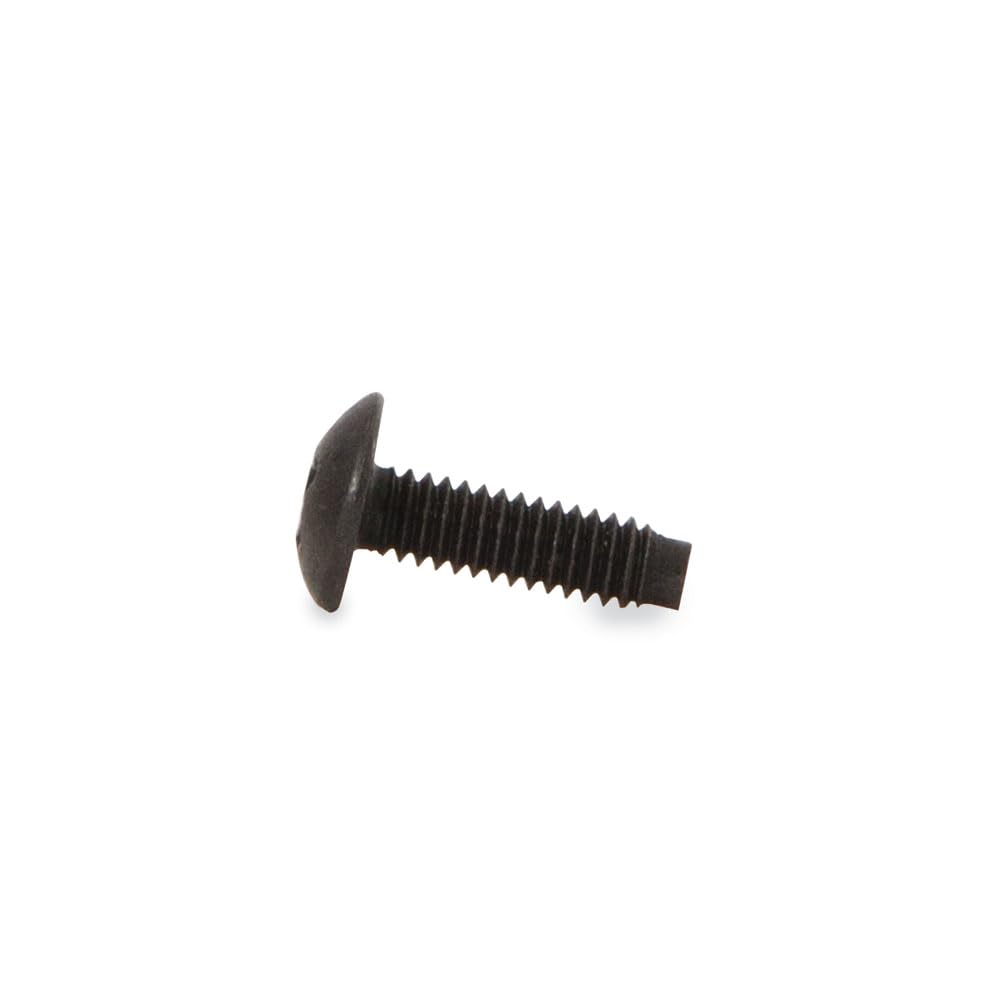 Kendall Howard 10-32 Rack Screws, 2500 Bulk Pack, Black Hardened Steel, Compatible with Tapped Rail Systems, Made in USA, RoHS Compliant