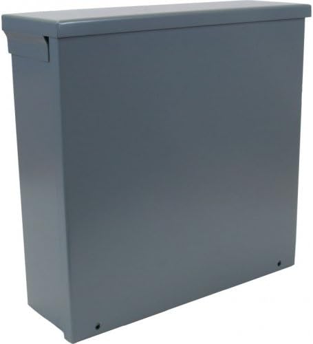 Orbit 18186R Outdoor Nema 3R Screw Cover Enclosure 18x18x6, Grey, Steel, Water Resistant