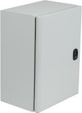 Square D by Schneider Electric Spacial S3DC Metal Electrical Box for Indoor Use, Plain Door, Wall Mounted, Mounting Plate Not Included, 600 (H) x 400 (W) x 200 (D) mm