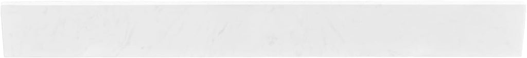36 in. W x 4 in. H Engineered Stone Backsplash for Bathroom Vanity Sink Top in Ariston White