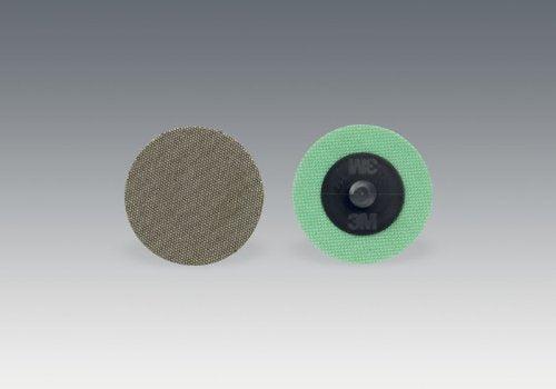 3M Roloc 6234J Coated Diamond Black Quick Change Disc - Cloth Backing - 125 Grit - Fine - 1 1/2 in Diameter - 85239 [PRICE is per DISC]