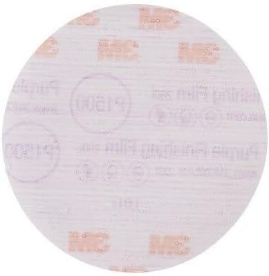 3M 30567 Hookit Purple 5' P1500 Grit Finishing Film Disc