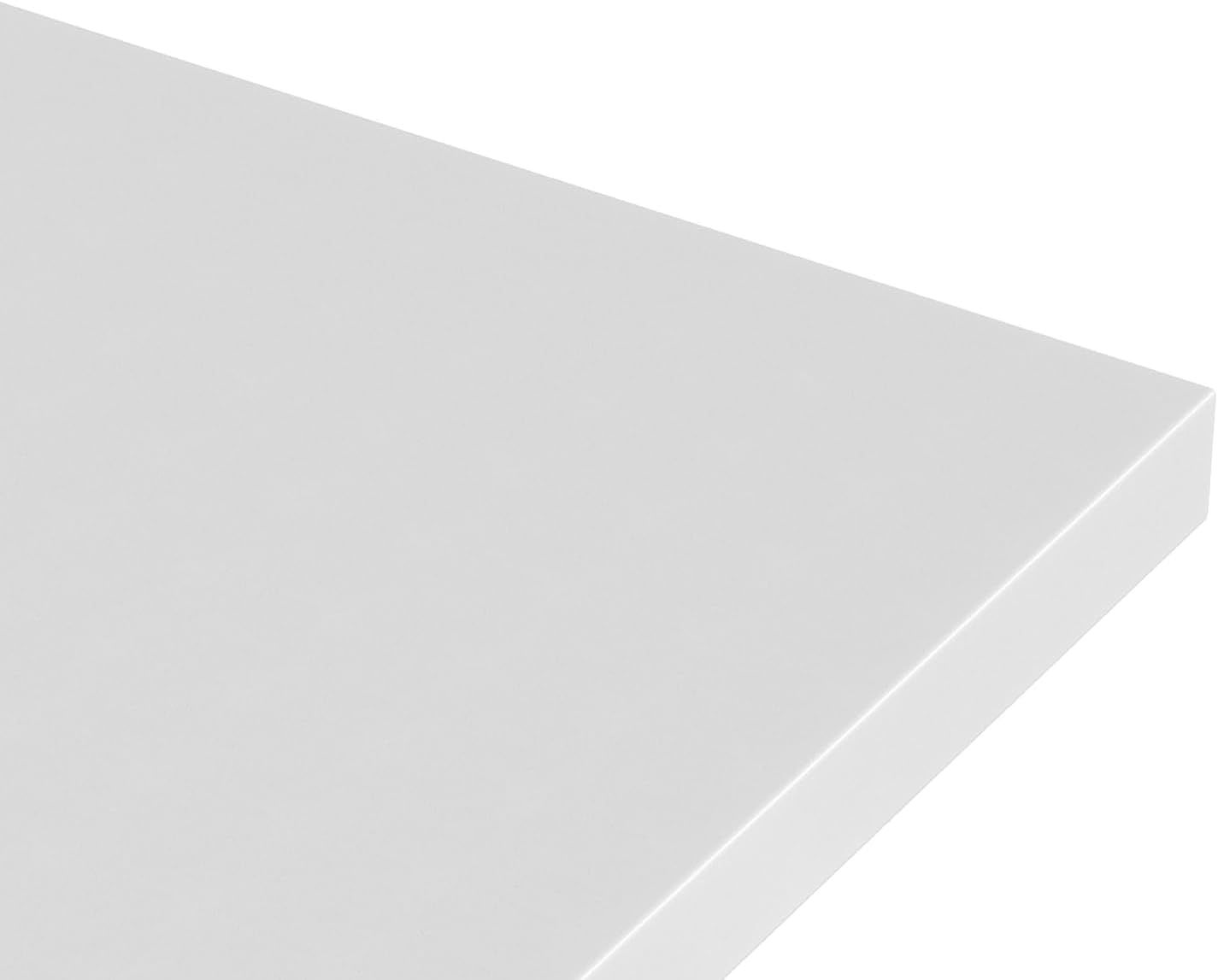 ARIEL Milan 48-inch Bathroom Vanity with Sink,Solid Wood, 1.5-inch Pure White Quartz Countertop & Backsplash, Single Rectangular Porcelain Sink, 2 Soft Closing Doors, 6 Dovetail Drawers, Warm White