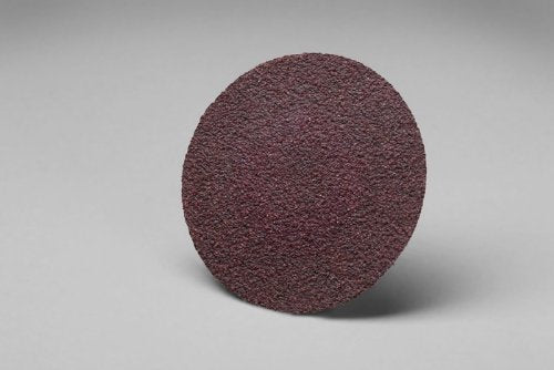 3M 361F 60 Grit, 2' Diameter Aluminum Oxide Roloc Cloth Disc, YF Weight (50 Pack)