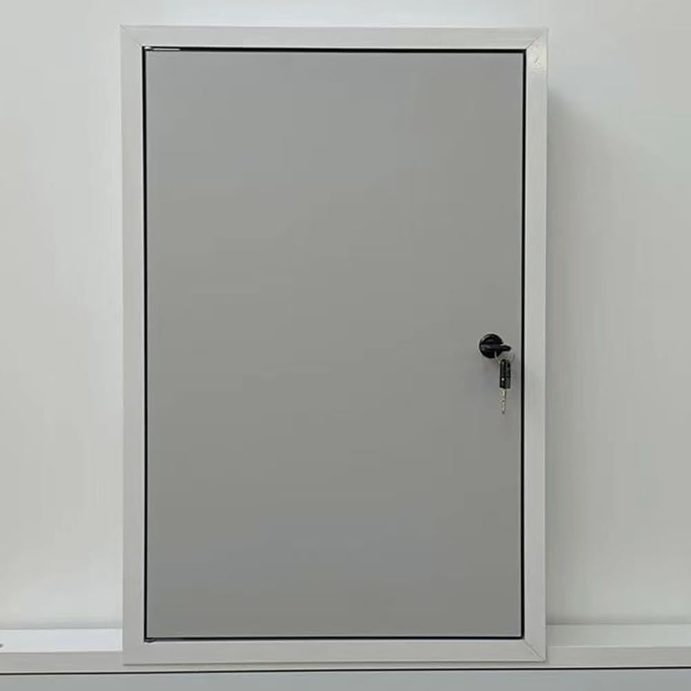Aluminum Alloy Access Panel for Drywall, Heavy Duty Concealed Service Door for Electrical and Plumbing, Metal Steel Wall Hole Cover, Electrical Panel Wall Hole Cover,B 71 * 71cm