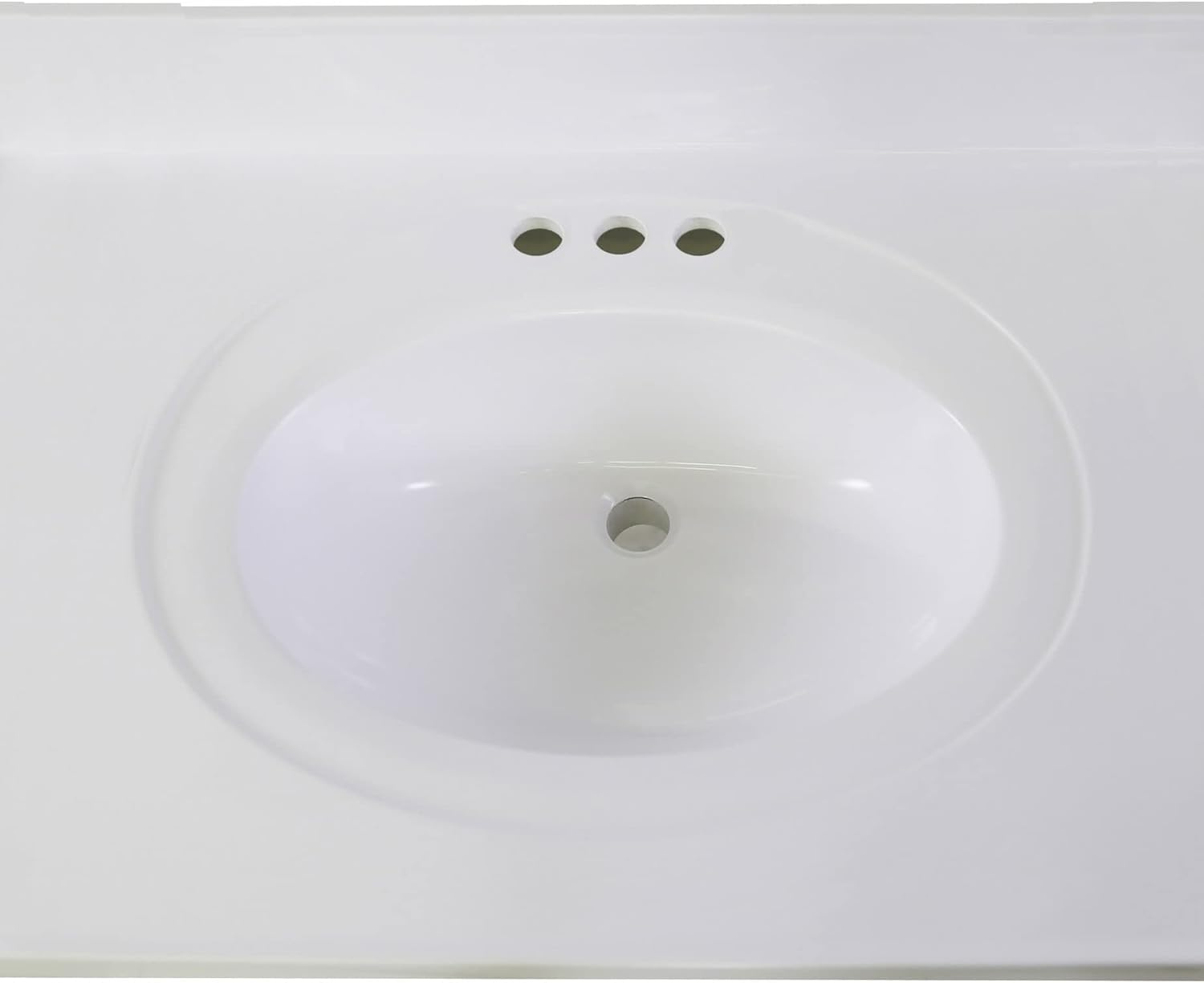 Design House Brookings 31 Inch Bathroom Vanity with Top, Ready to Assemble, Brown, 585273