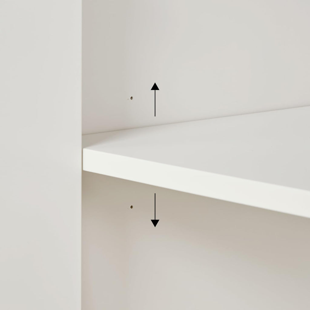 ARIEL Milan 48-inch Bathroom Vanity with Sink,Solid Wood, 1.5-inch Pure White Quartz Countertop & Backsplash, Single Rectangular Porcelain Sink, 2 Soft Closing Doors, 6 Dovetail Drawers, Warm White