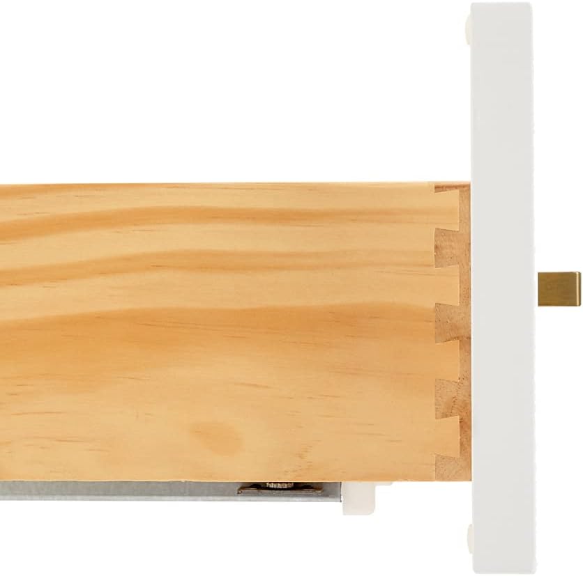 ARIEL Taylor 42-inch Bathroom Vanity with Sink,Solid Wood, 1.5-inch Pure White Quartz Countertop, Single Rectangular Porcelain Sink, Soft Closing Doors, Dovetail Drawers, White
