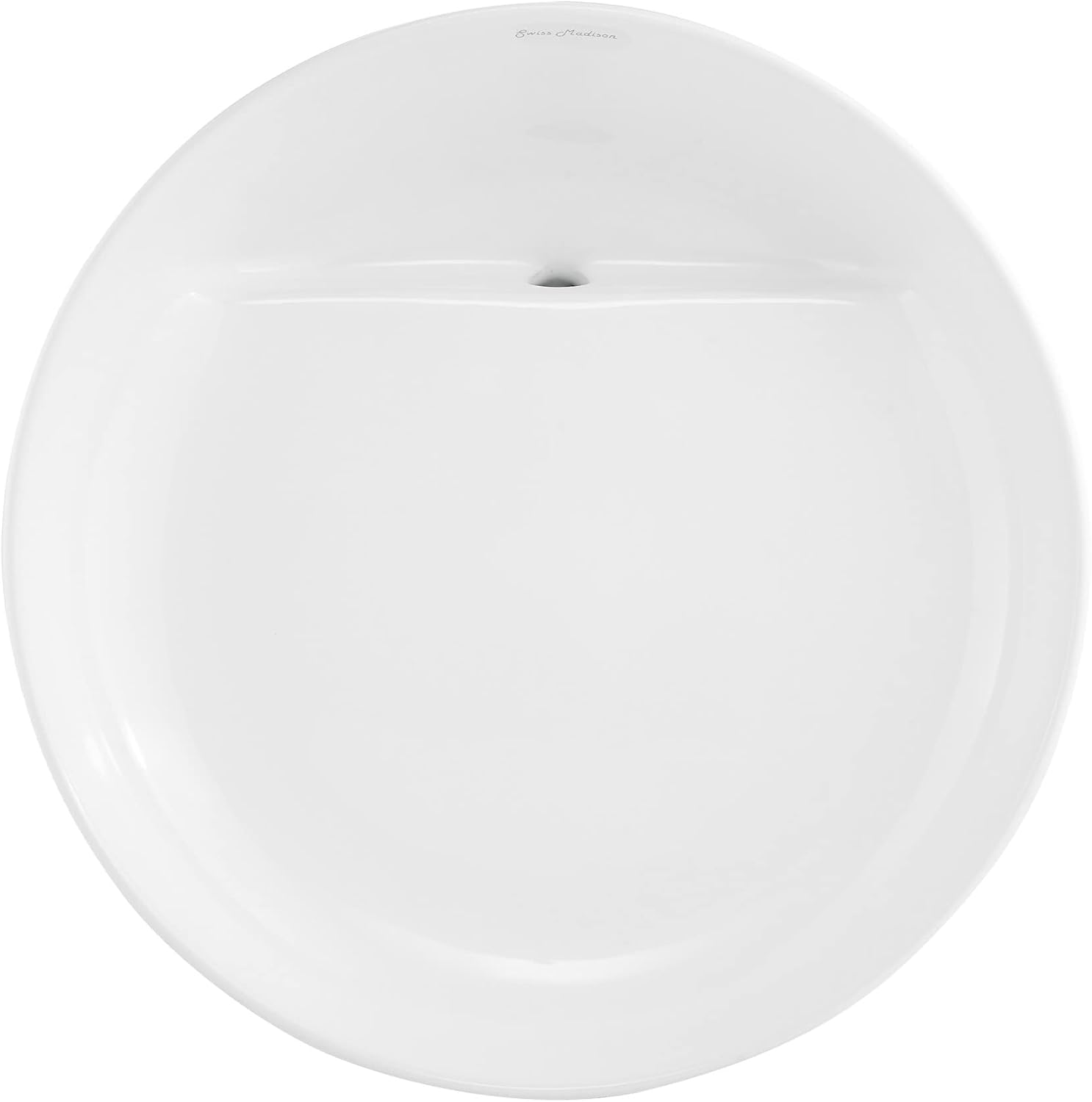 Beau 16.5' Round Vessel Bathroom Sink in Matte Black