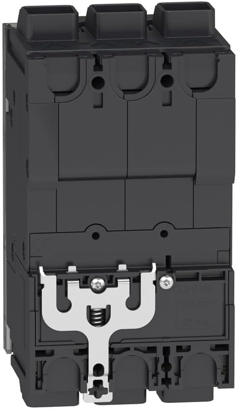 Square D by Schneider Electric BDL36060 PowerPacT B Circuit Breaker with Thermal-Magnetic Trip Unit Technology and Back Pan or DIN Rail Mounting, 60 Amp, 3 Pole