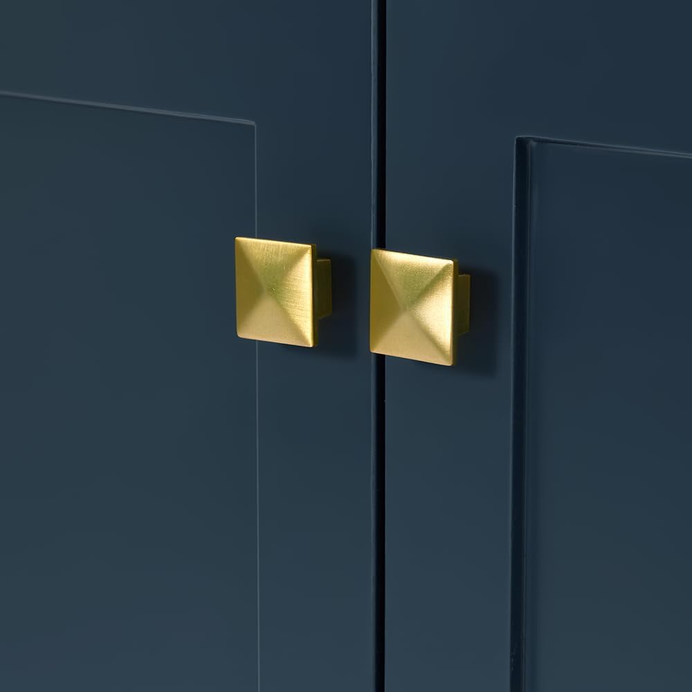 DKB Beckford 72 Inch Bathroom Vanity Double Sink — Midnight Blue Bathroom Vanity with Sink, 1.5' Edge Pure White Quartz Countertop & Backsplash, 4 Soft-Close Doors, 6 Dovetail Drawers
