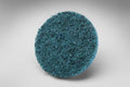 3M Scotch-Brite SC-DS Non-Woven Aluminum Oxide Blue Surface Conditioning Quick Change Disc - Very Fine - 1 in Diameter - 16506 [PRICE is per CASE]