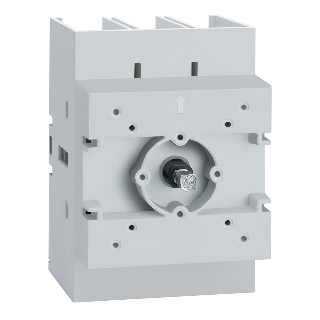 Square D by Schneider Electric VLS3P063D2 TeSys VLS Disconnect Switch for Industrial Use, 60A, 40HP at 480V AC, 3 Pole, Size 2, Door Mount