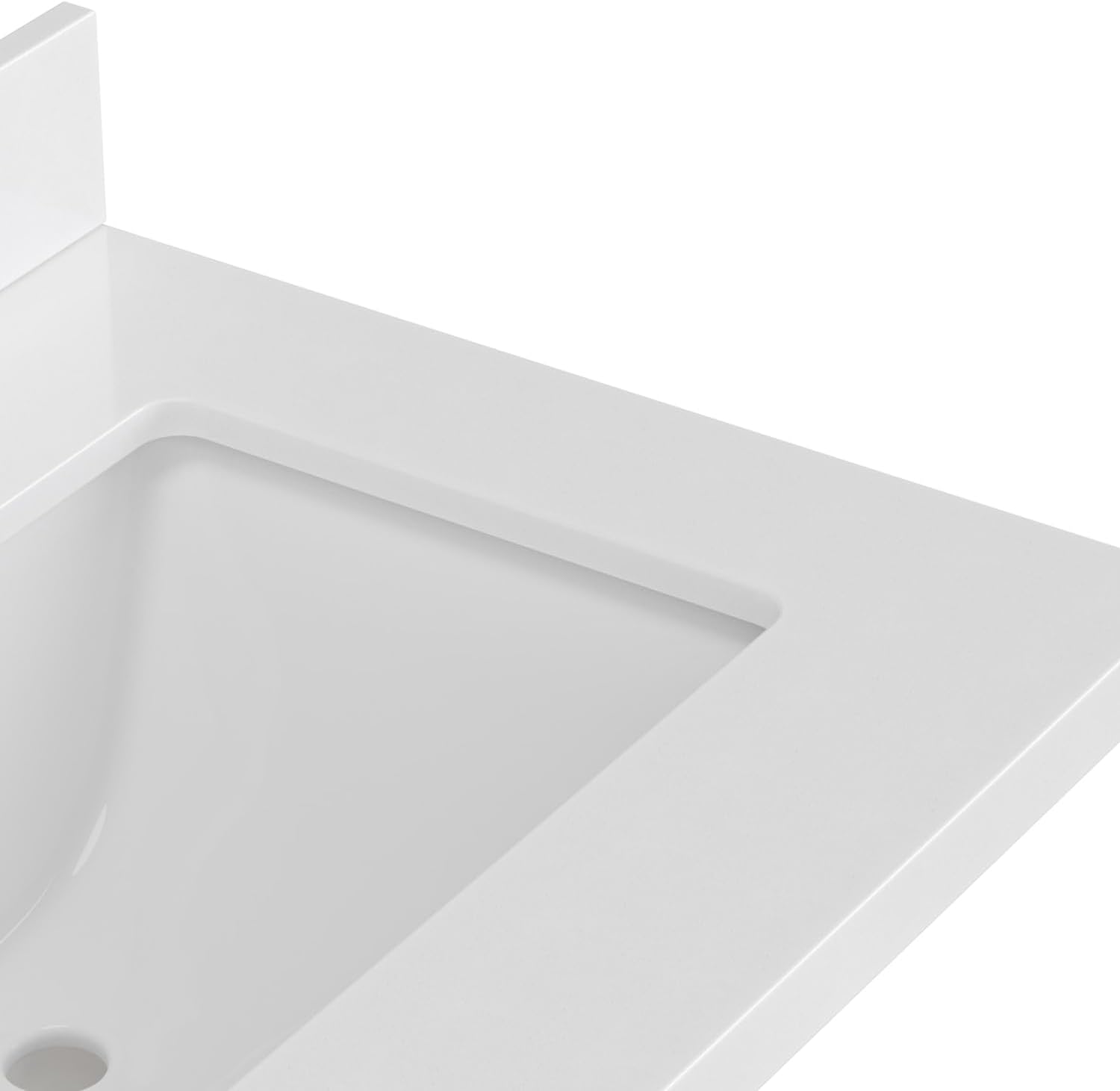 DKB Beckford 72-inch Vintage Green Bathroom Vanity with Left & Right Rectangle Double Sinks, Pure White Quartz Countertop & Backsplash, Solid Wood Frame, Soft-Closing & Dovetail Drawers