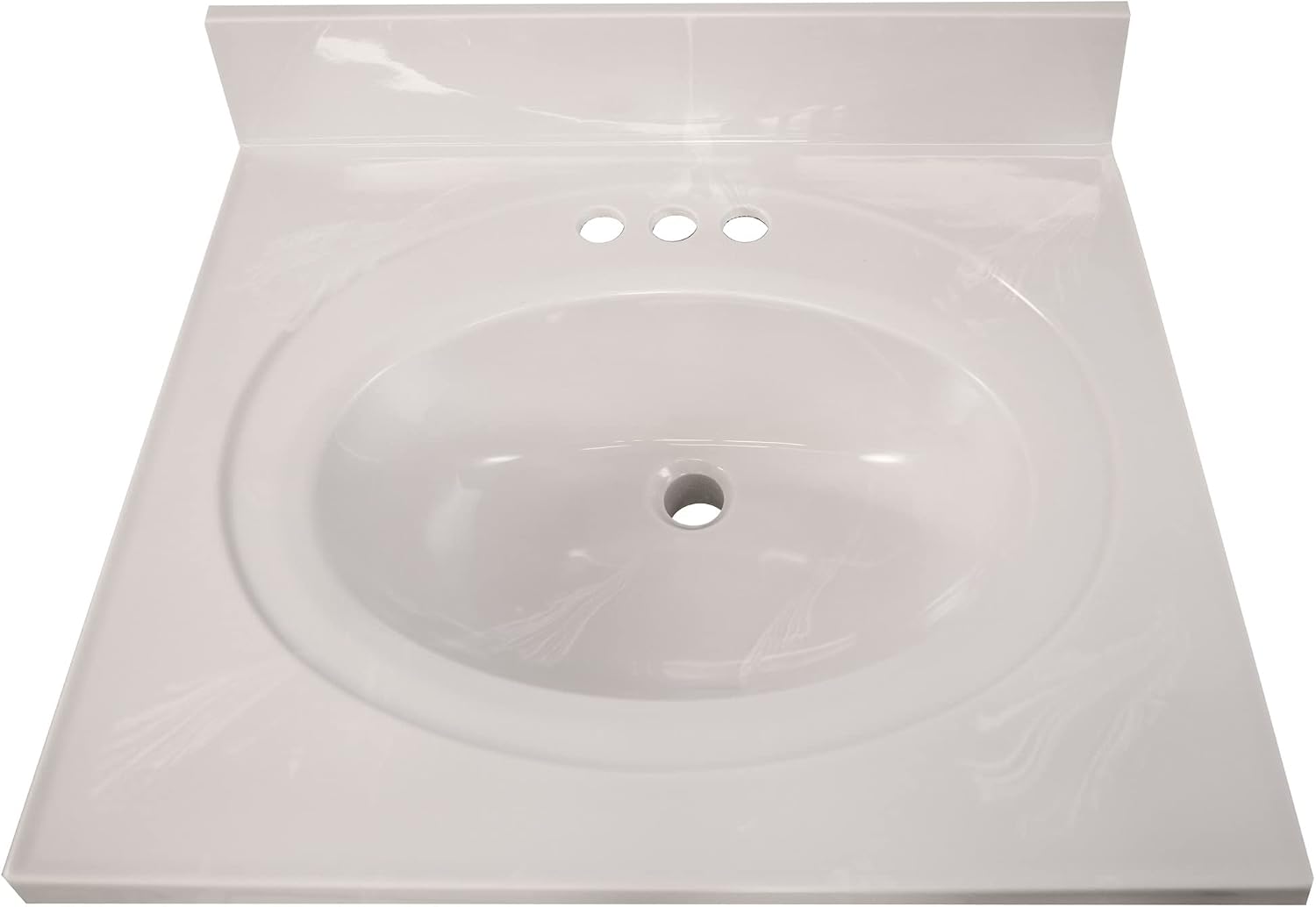Design House Brookings 25 Inch Bathroom Vanity with Top, Ready to Assemble, Painted Sherwin Williams® Gray – Design House, 597575