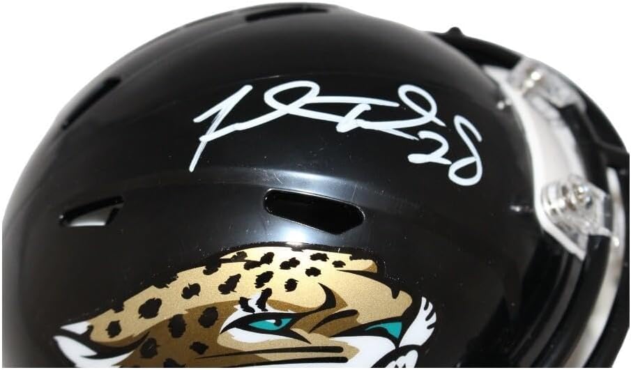 Fred Taylor Signed Jacksonville Jaguars Mini Helmet Beckett 41196 - Autographed NFL Mini Helmets