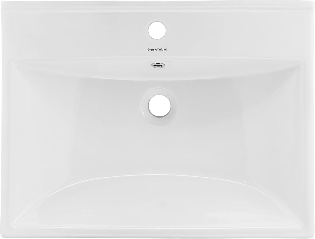 Carre 24' Vanity Top Bathroom Sink Single Hole