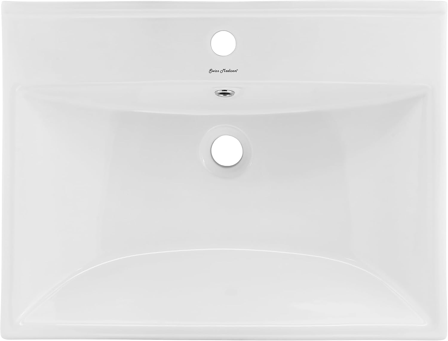 Carre 24' Vanity Top Bathroom Sink Single Hole