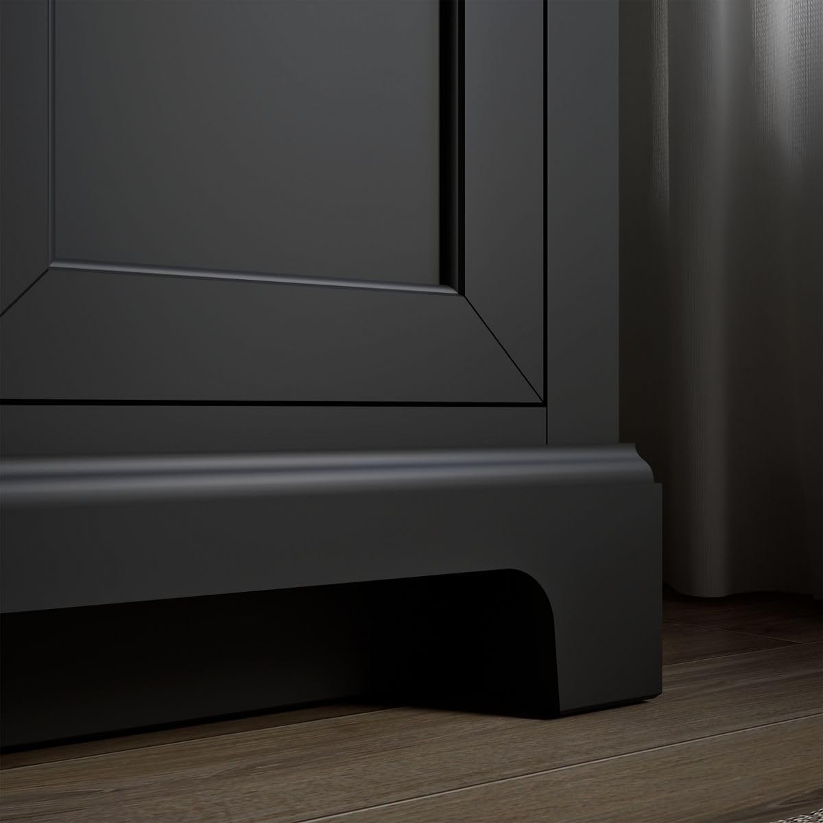 Kohler Charlemont 30' Bathroom Vanity Cabinet with White Sink and Quartz Top, Modern Bathroom Storage, Dark Warm Grey, K-29260-BD1-DWG
