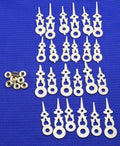 Replacement for Regula Cuckoo Clock Hand Assortment 12 Sets Cream 60-90 mm W/Minute Bushing