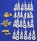 Replacement for Regula Cuckoo Clock Hand Assortment 12 Sets White 60-90 mm Dials W/Hardware