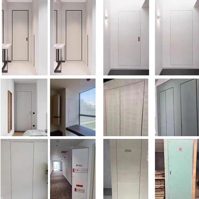 Wall Accesss Panel Door Cover, Electrical Inspection Panel, Hidden Drywall Accesss Faceplate for Interior Floor Passages Offices(Right Door,40x60cm)