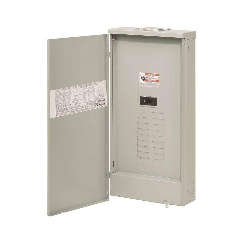 Eaton BR 200A 20-Space 40-Pole Raintight Plug On Neutral Main Breaker with Dedicated Neutral Bus - 1 Each