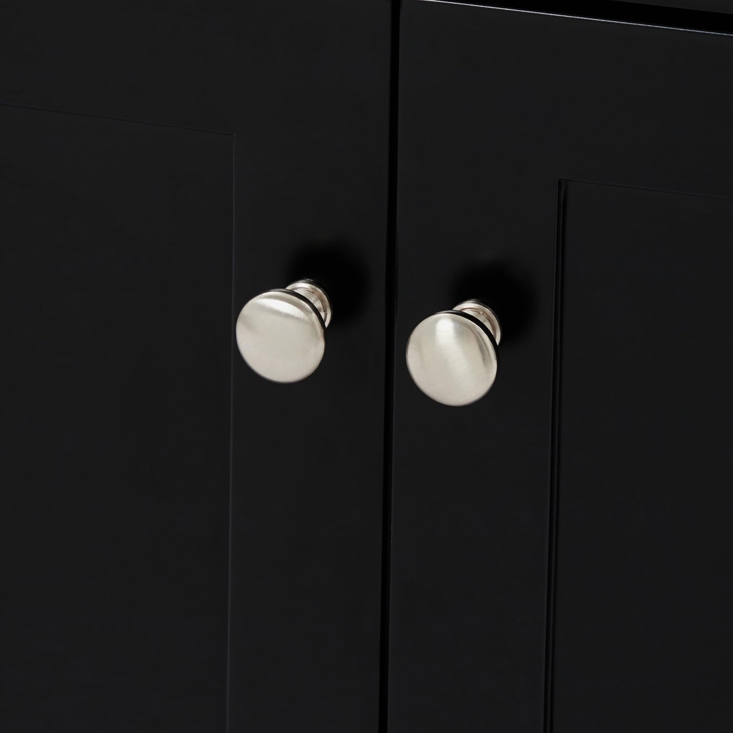 ARIEL Hamlet 66-inch Bathroom Vanity with Sink,Solid Wood, 1.5-inch Italian Carrara Marble Countertop & Backsplash, Double Oval Porcelain Sink, 4 Soft Closing Doors, 3 Dovetail Drawers, Black