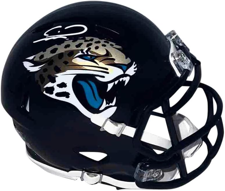 Calvin Ridley Autographed Jacksonville Jaguars Speed Mini Helmet Beckett - Autographed NFL Mini Helmets