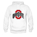 Andrea Sotaski Ohio State Buckeyes Logo Mens Hoody Sweatshirt L White