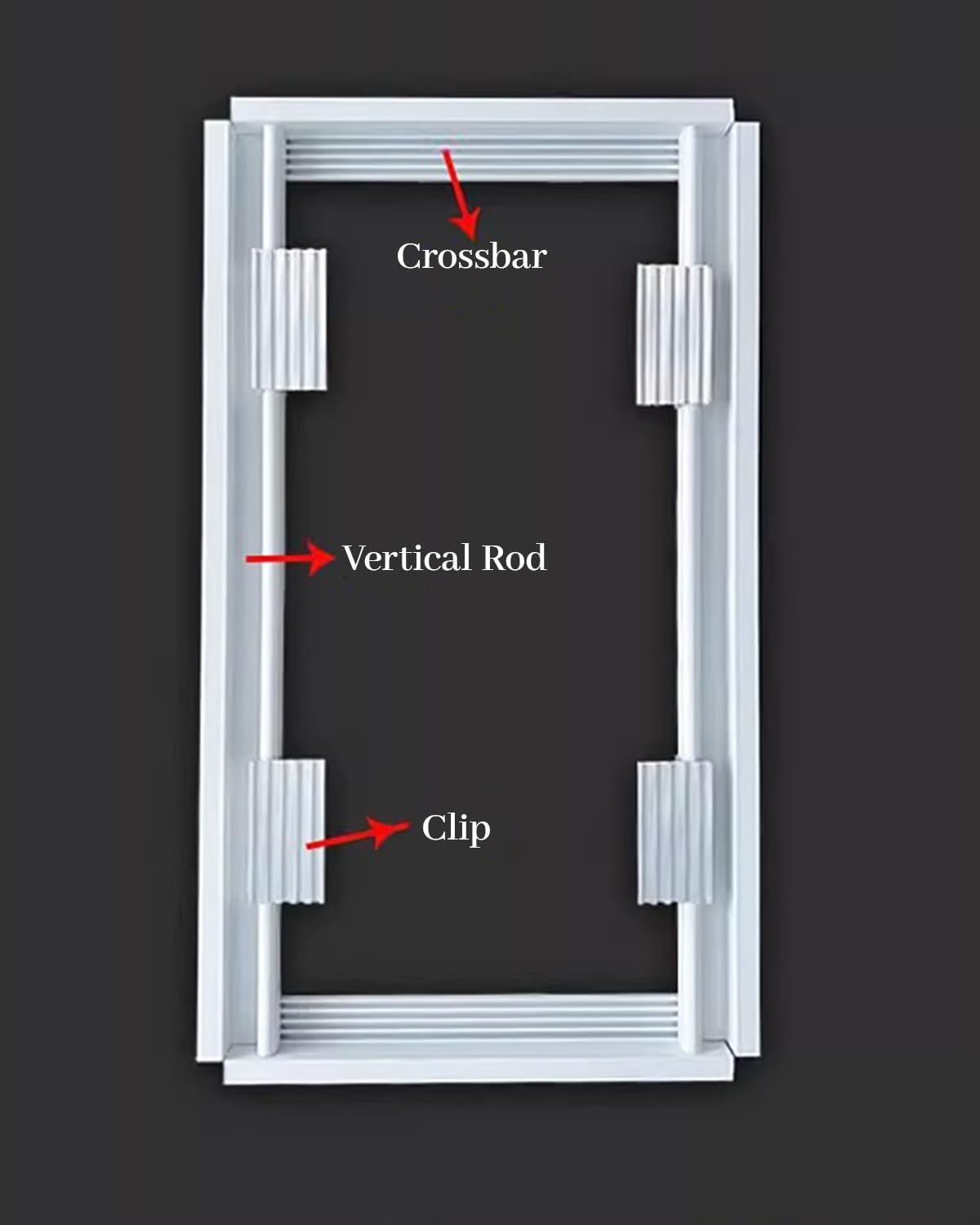 Hidden Tile Inspection Access Door for Wall, Removable Bathroom Plumbing Waterproof Access Panel, Attic Inspection Hatch/Hole Cover(550x600mm/22x24in)