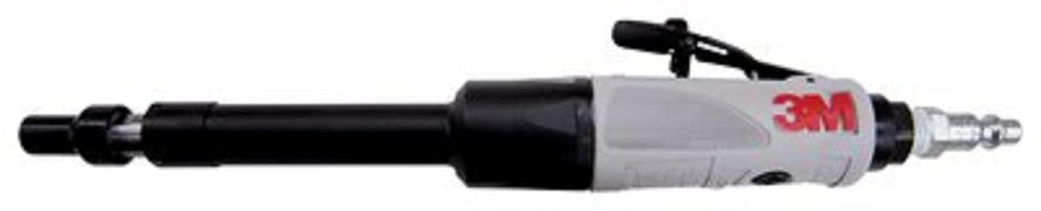 3M Die Grinder 28630, Pneumatic Power, 0.3 HP Motor, 1/4' Collet, 3' Extended Length, 25000 RPM (Pack of 1)