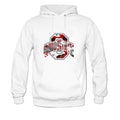 Ohio State Buckeyes Mens hoody Sweatshirt XXXL White