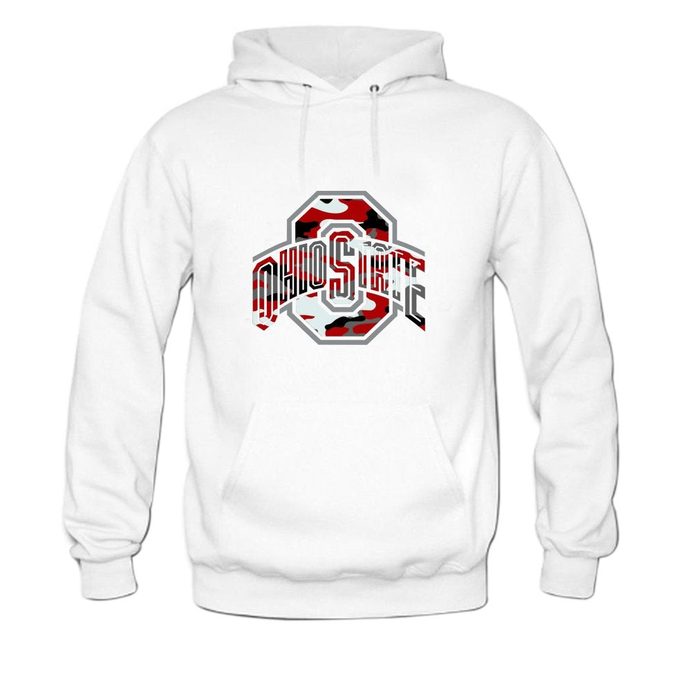 Ohio State Buckeyes Mens hoody Sweatshirt XXXL White