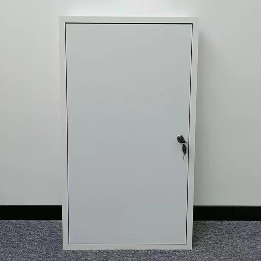Aluminum Alloy Access Panel for Drywall, Heavy Duty Concealed Service Door for Electrical and Plumbing, Metal Steel Wall Hole Cover, Electrical Panel Wall Hole Cover,D 46 * 46cm