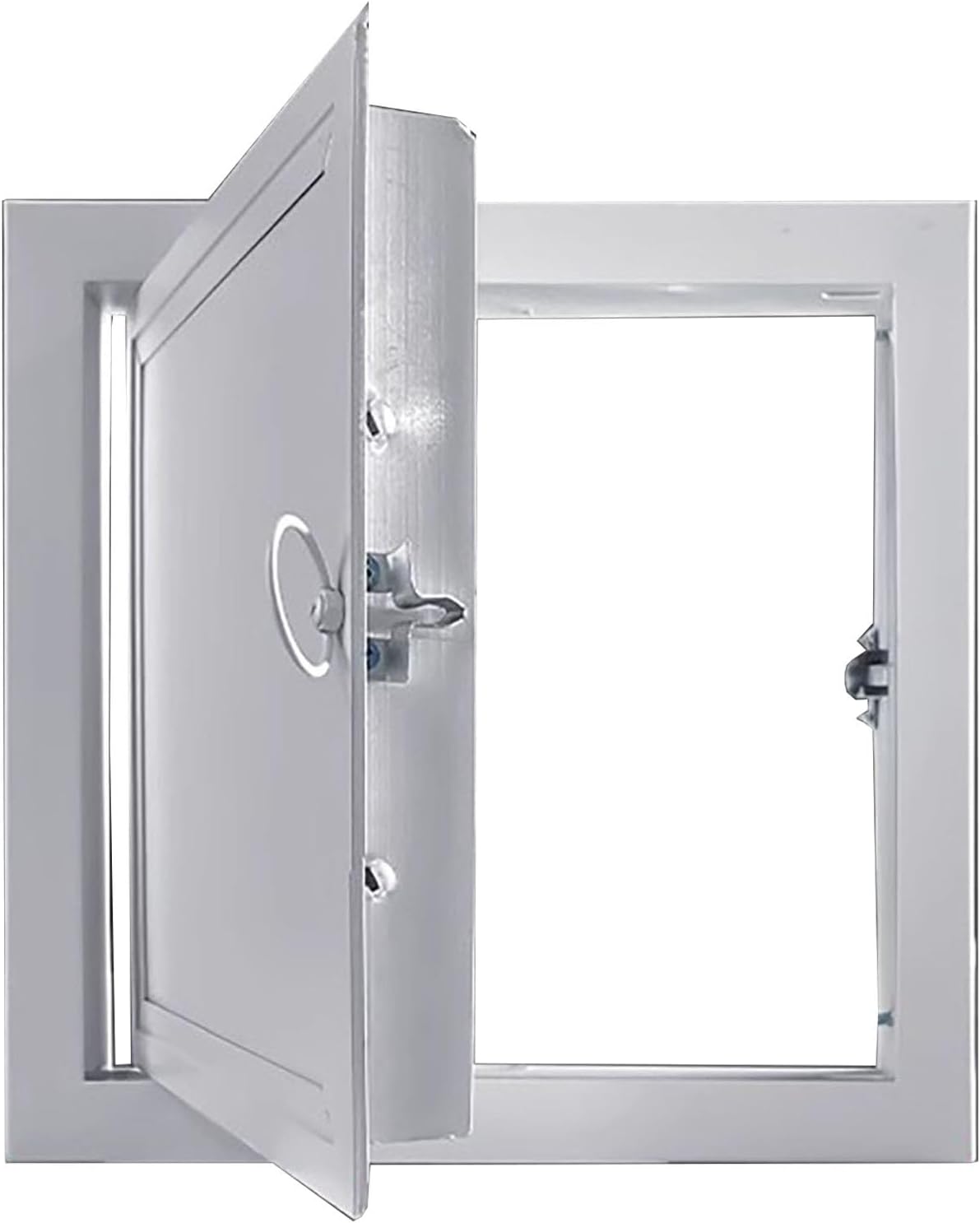 Small Access Panel for Drywall, Flush Wall Mount Electrical Panel Cover Indoor Outside, Commercial Home Access Door Panel with Screws(25x37in(64x94cm))