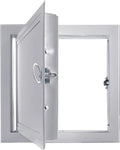 Small Access Panel for Drywall, Flush Wall Mount Electrical Panel Cover Indoor Outside, Commercial Home Access Door Panel with Screws(11x13in(28x33cm))