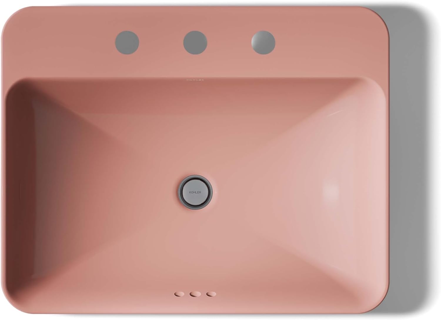 KOHLER Vox 23 in. Rectangular Drop-In Vessel Bathroom Sink