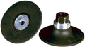 3M Roloc 84993 Extra Hard Black Roloc Quick Change Disc Pad - 3 in DIA - M14 - 2.0 Internal Thread Attachment [PRICE is per PAD]