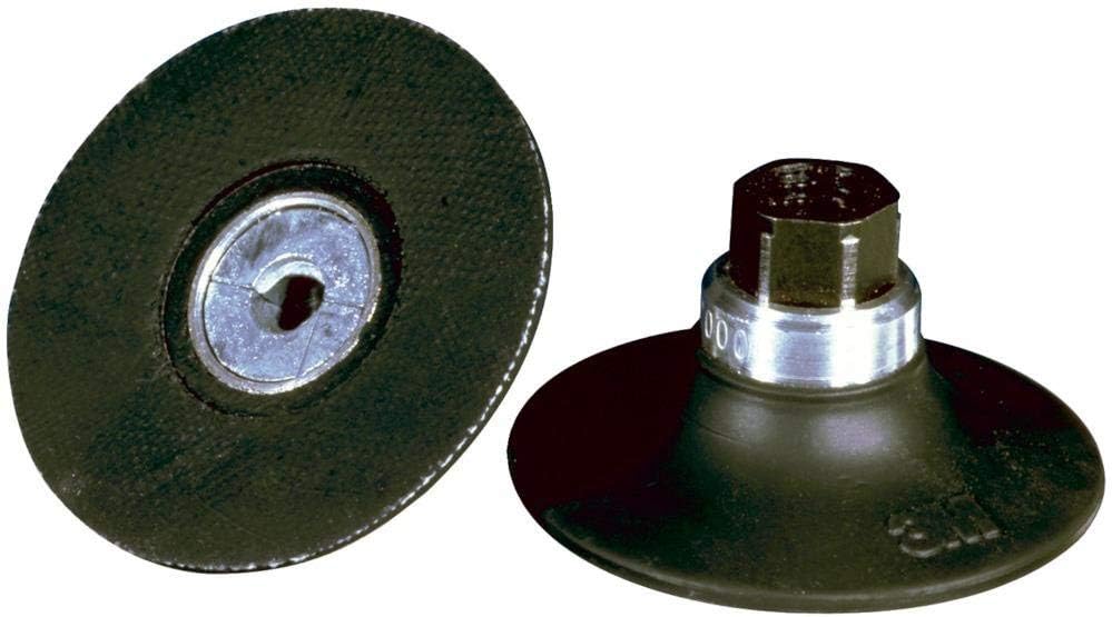 3M Roloc 84993 Extra Hard Black Roloc Quick Change Disc Pad - 3 in DIA - M14 - 2.0 Internal Thread Attachment [PRICE is per PAD]