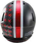 Riddell Ohio State Buckeyes NCAA Revolution Speed Football Helmet (Matte Black)