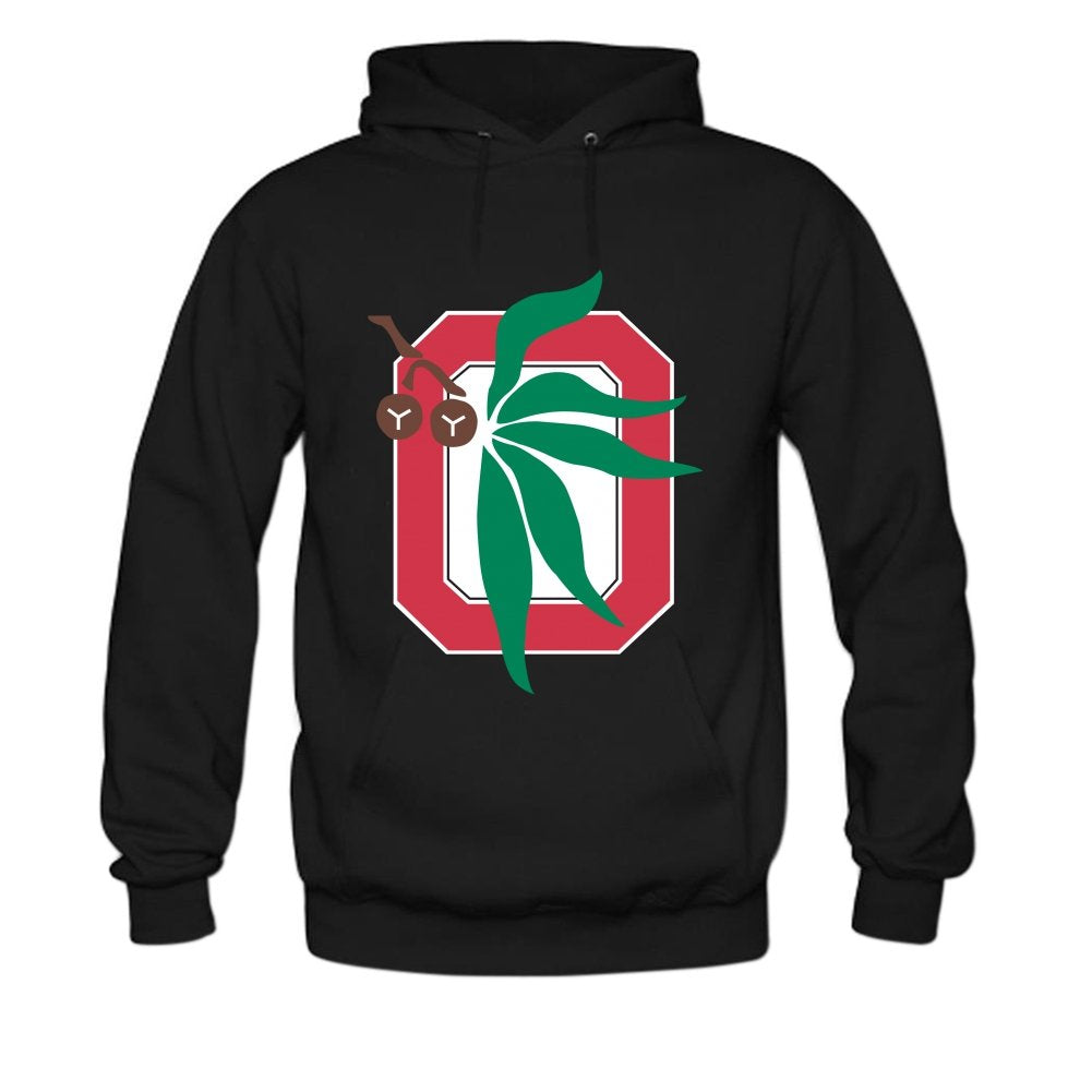 Andrea Sotaski Ohio State Buckeyes Logo Mens Hoody Sweatshirt XXL Black