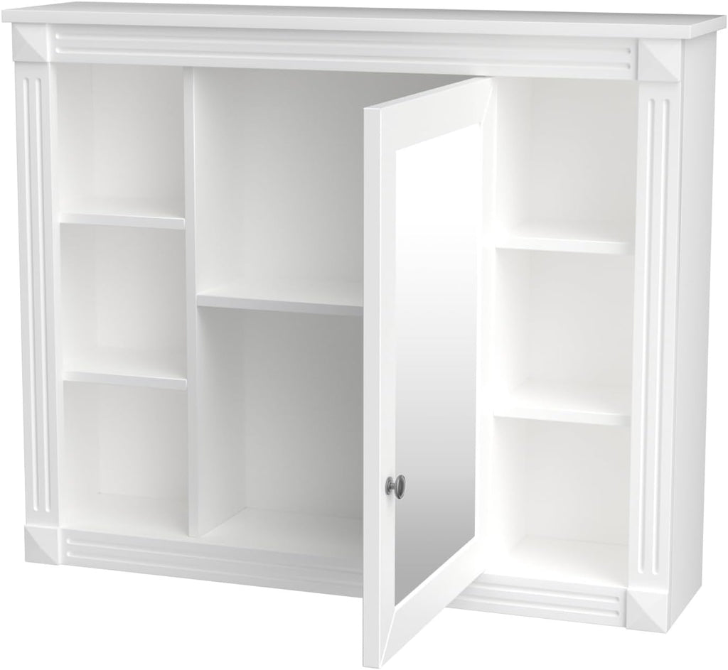 Merax Modern Mirror Cabinet - 36 Inch Wall Mounted Mirror for Small Bathrooms