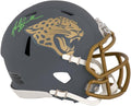 Mark Brunell Signed Jacksonville Jaguars SLATE Riddell Speed Mini Helmet - Autographed NFL Mini Helmets