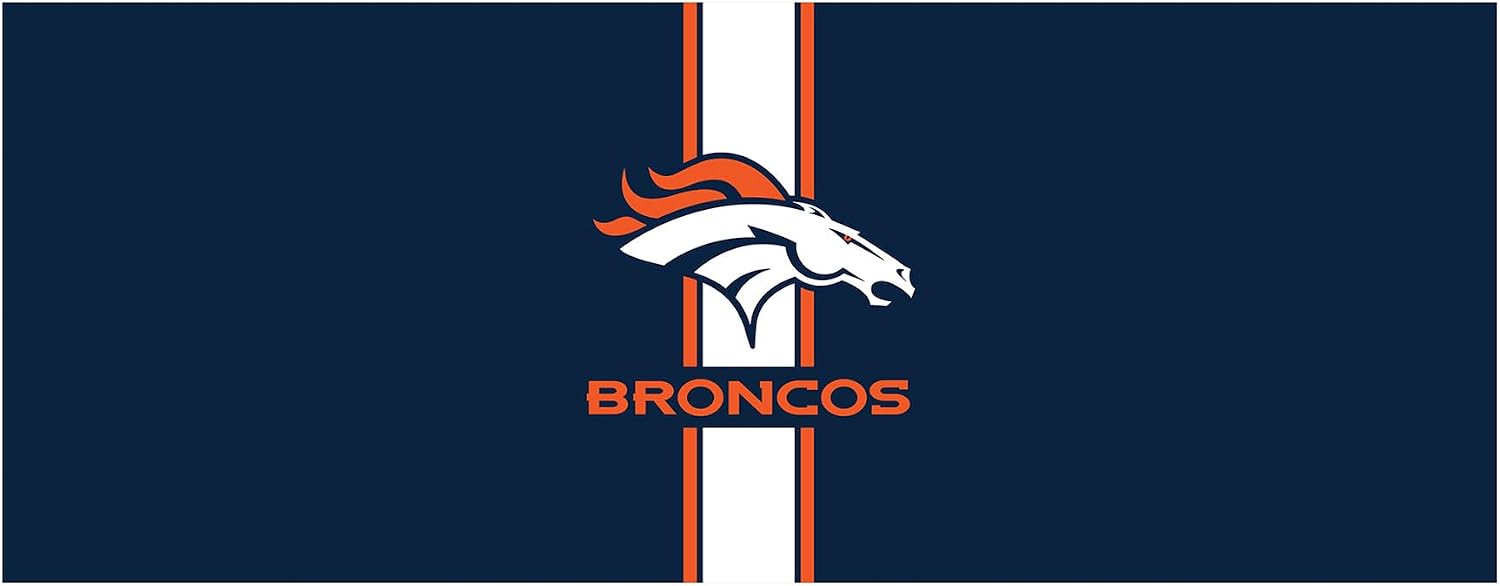 Imperial Denver Broncos Chrome Desk Lamp