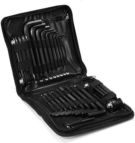 Combo Hex Key Allen Wrench 45 Pcs.Set SAE MM LONG SHORT Folding ARM