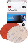 3M 01295 Hookit Red 5' P320 Grit Abrasive Disc (Pack of 6)